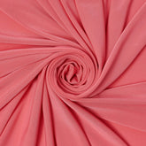 Peruvian Coral—Jersey Knit  Material —95%-Polyester -5% Spandex—Sold By The Yard-Width 58/60 Inches Wide